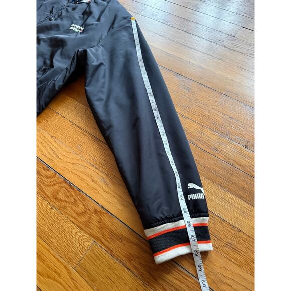 PUMA Random Event Black Bomber Jacket Mens sz XL - Picture 10 of 10